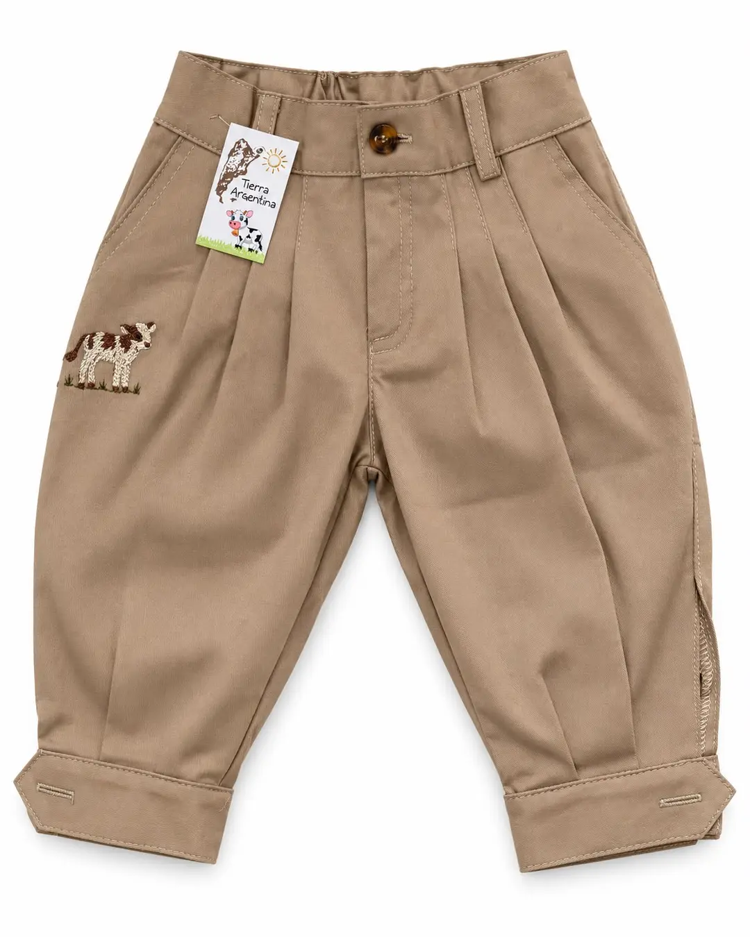 Bombacha Gabardina Elastizada Niños, para niño — Tierra Argentina
