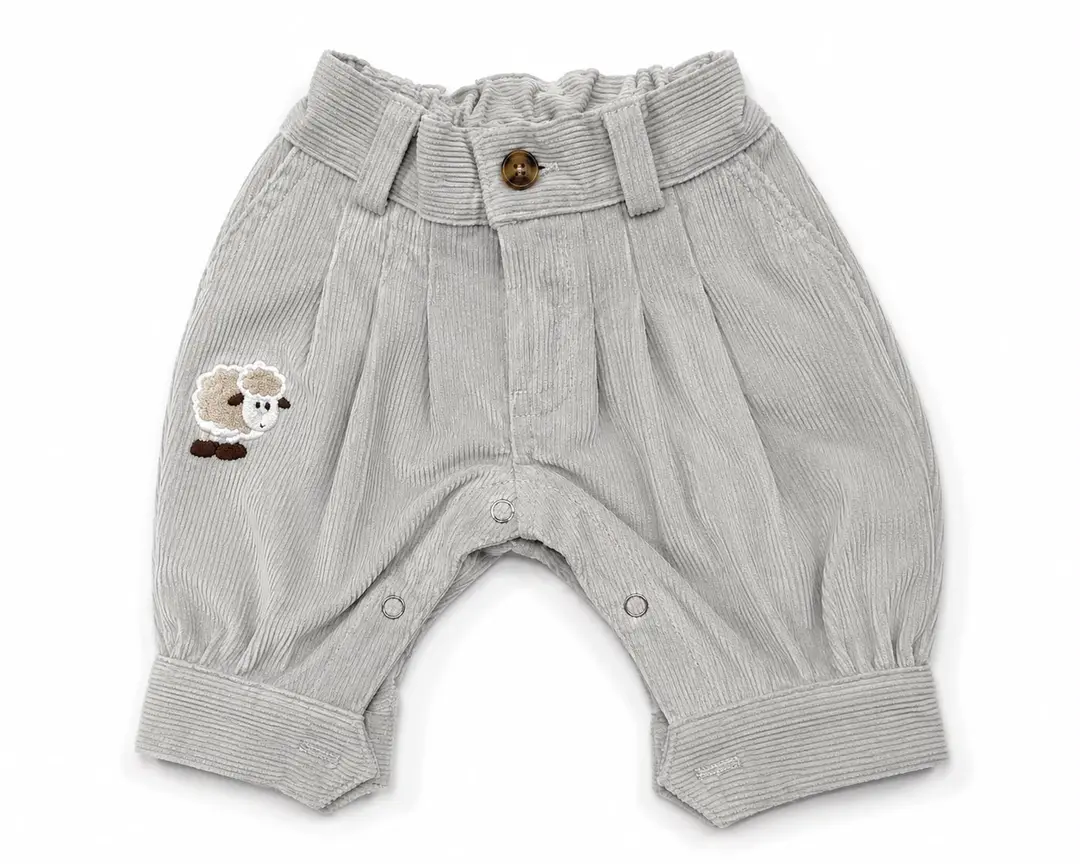 Bombacha Corderoy Elastizado Pañalera Niño/a, para niño — Tierra Argentina