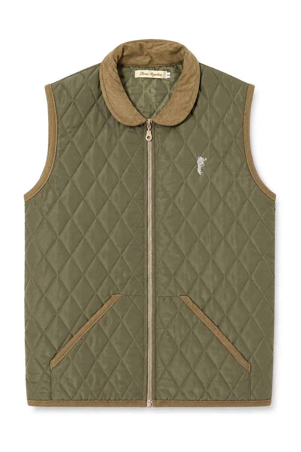 Chaleco Matelasse Caballero Beige, para caballero — Tierra Argentina