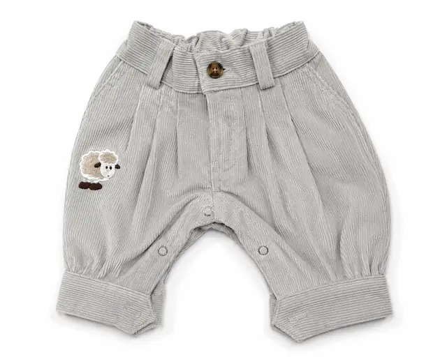 Bombacha Corderoy Elastizado Pañalera Niño/a, para niño — Tierra Argentina