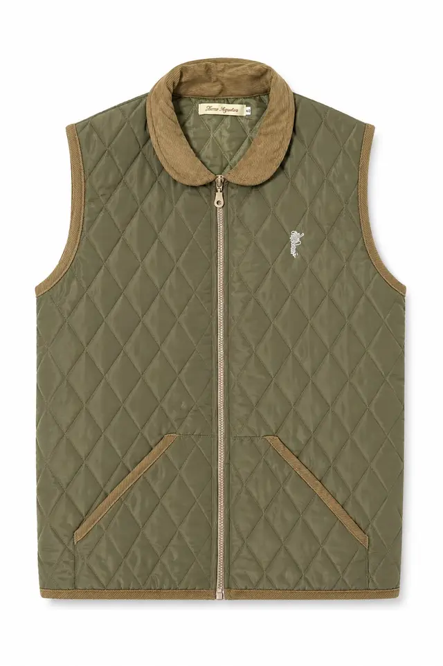 Chaleco Matelasse Caballero Beige, para caballero — Tierra Argentina