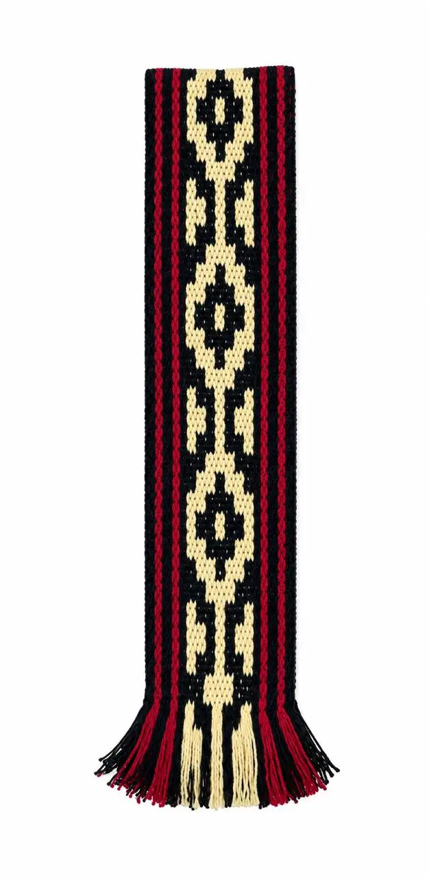 Faja 6cm Mapuche, para complementos — Tierra Argentina