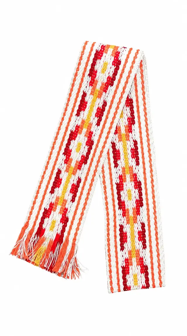 Faja 6cm Mapuche, para complementos — Tierra Argentina
