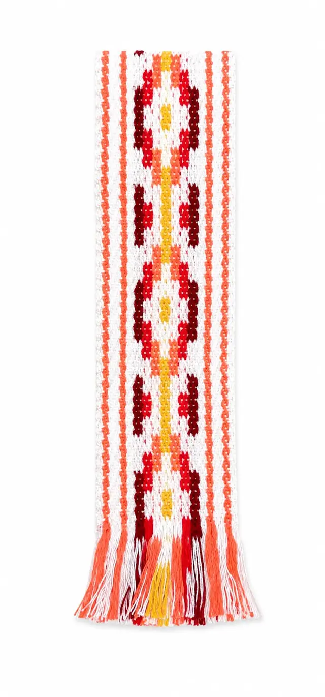 Faja 6cm Mapuche, para complementos — Tierra Argentina