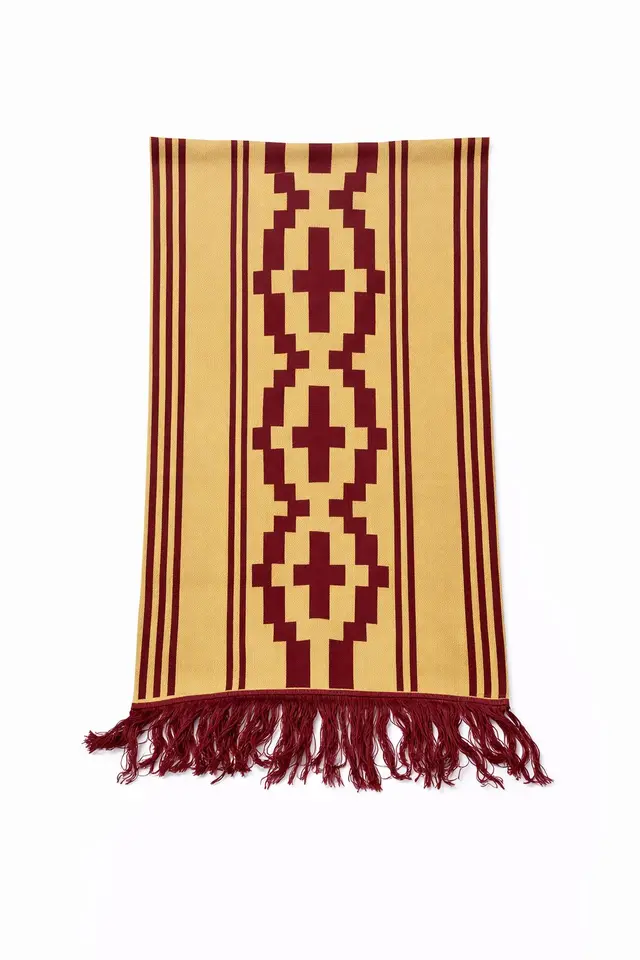 Pashmina Reversible Bordo, para complementos — Tierra Argentina