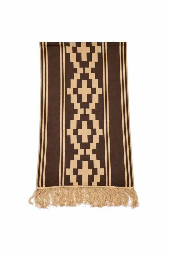 Pashmina Reversible Chocolate, para complementos — Tierra Argentina