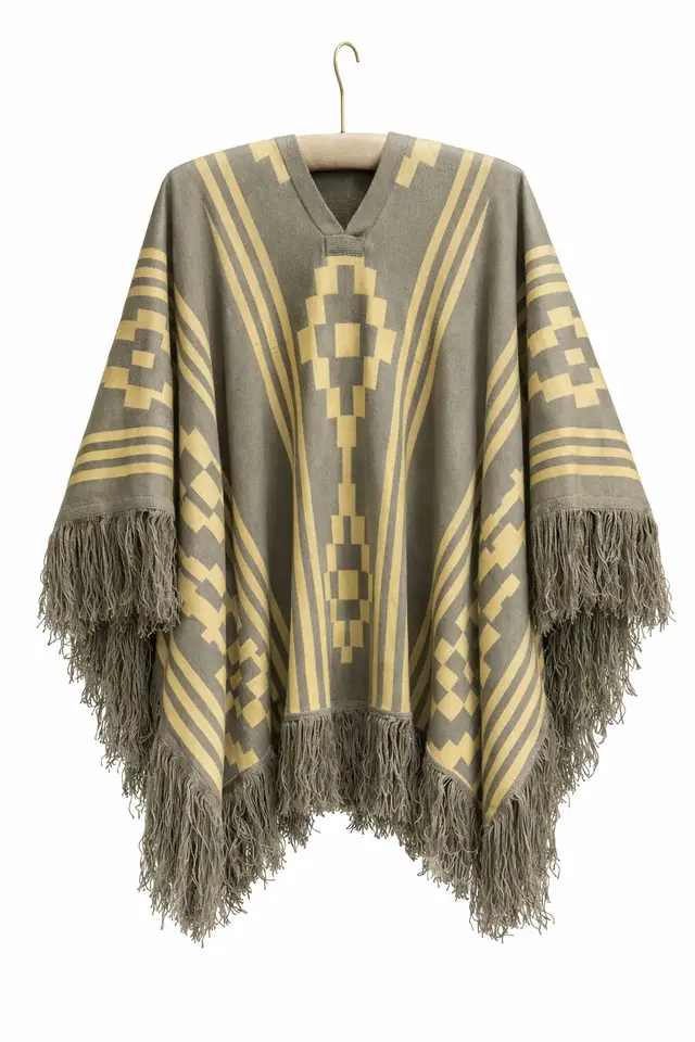 Poncho Doble Faz - 1,5mts Tierra, para complementos — Tierra Argentina