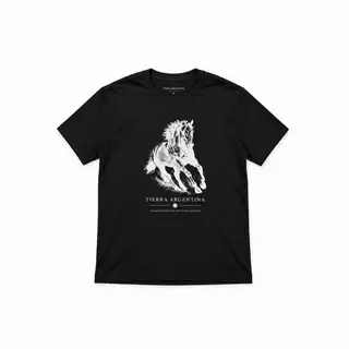 Remera Adulto Caballo, para caballero — Tierra Argentina (foto 1)