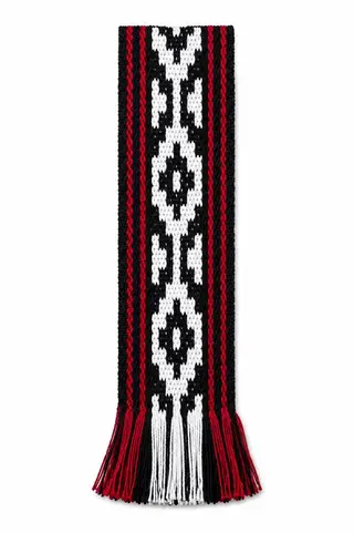 Faja 6cm Mapuche, para complementos — Tierra Argentina (foto 2)