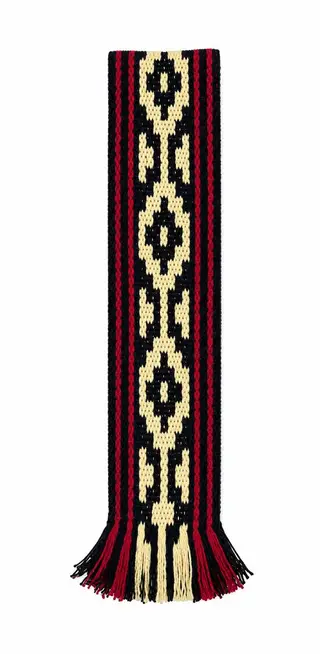 Faja 6cm Mapuche, para complementos — Tierra Argentina (foto 2)