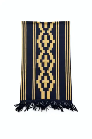 Pashmina Reversible Azul, para complementos — Tierra Argentina (foto 1)