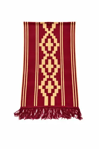 Pashmina Reversible Bordo, para complementos — Tierra Argentina (foto 1)