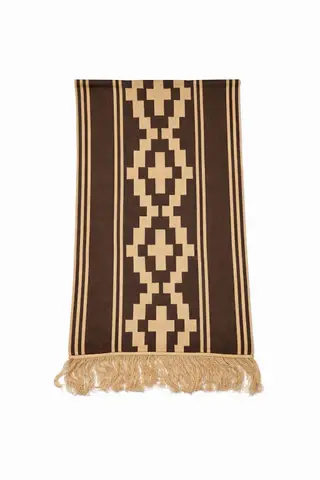 Pashmina Reversible Chocolate, para complementos — Tierra Argentina (foto 1)