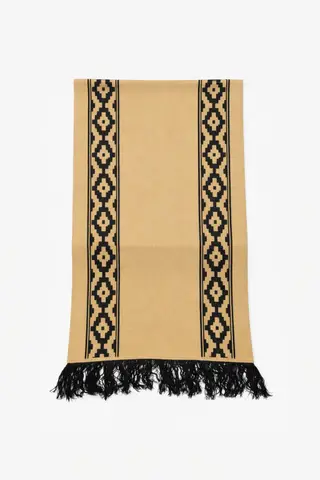 Pashmina Reversible Negra 2, para complementos — Tierra Argentina (foto 2)