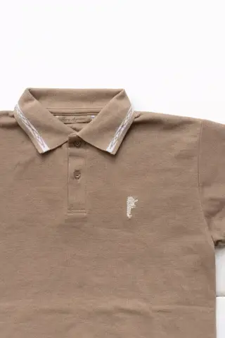 Chomba Caballero Pique Beige, para caballero — Tierra Argentina (foto 2)