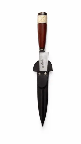 Cuchillo Criollo Tradicional con Vaina de Cuero, cuchilleria , para complementos — Tierra Argentina (foto 2)