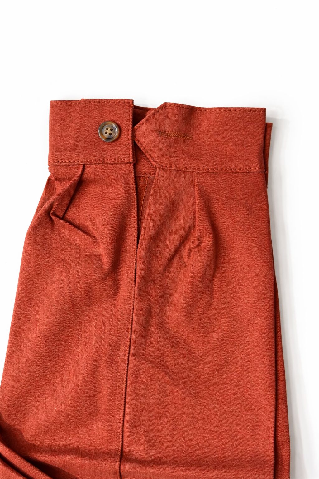 Bombacha gabardina elastizada bordada ladrillo 2