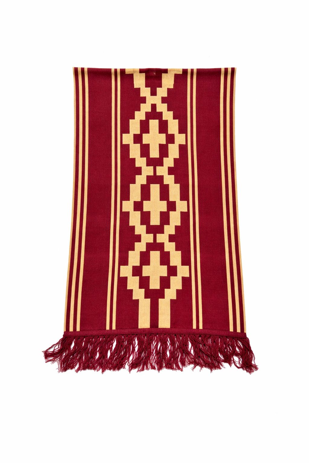 Pashmina Reversible Bordo