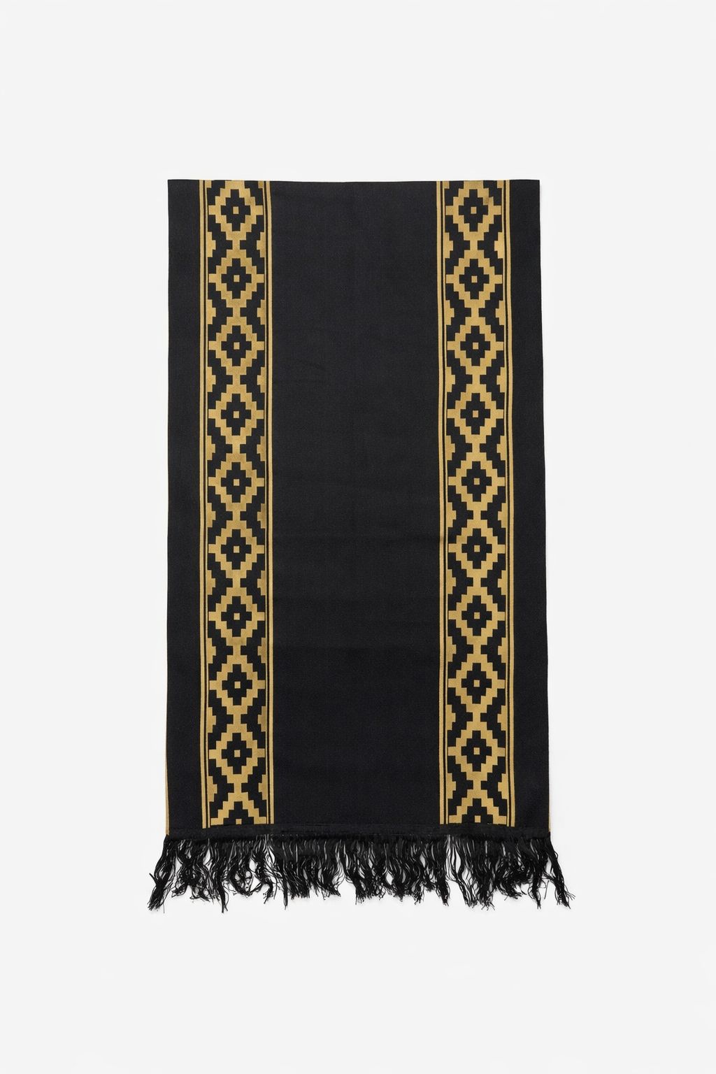 Pashmina Reversible Negra 2