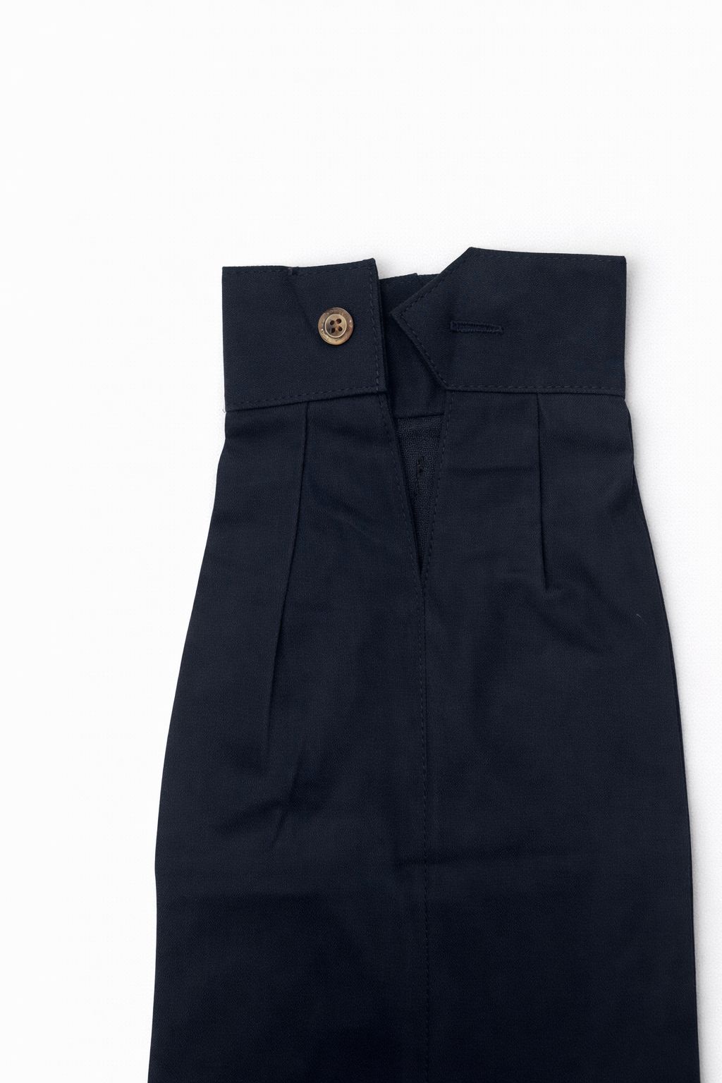 Bombacha gabardina elastizada bordada azul B2