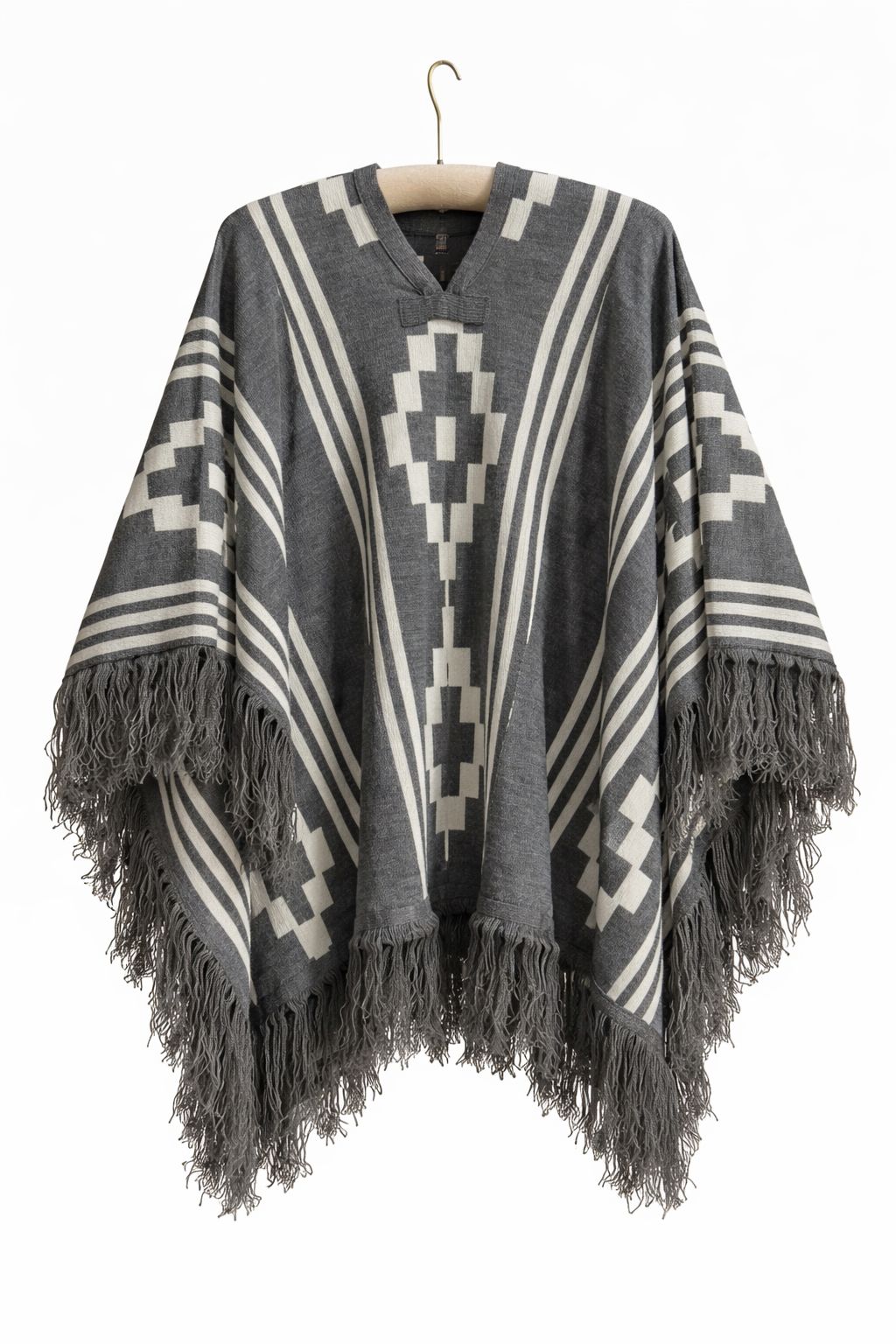 Poncho Doble Faz - 1,5mts Gris