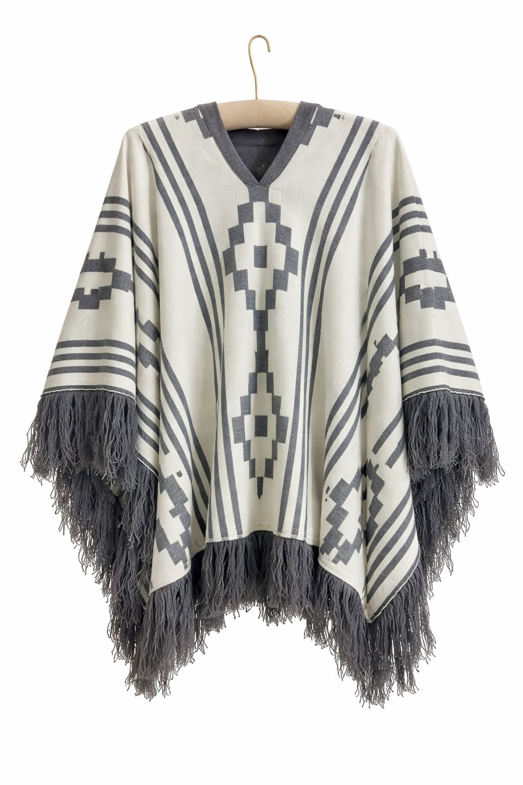 Poncho Doble Faz - 1,5mts Gris