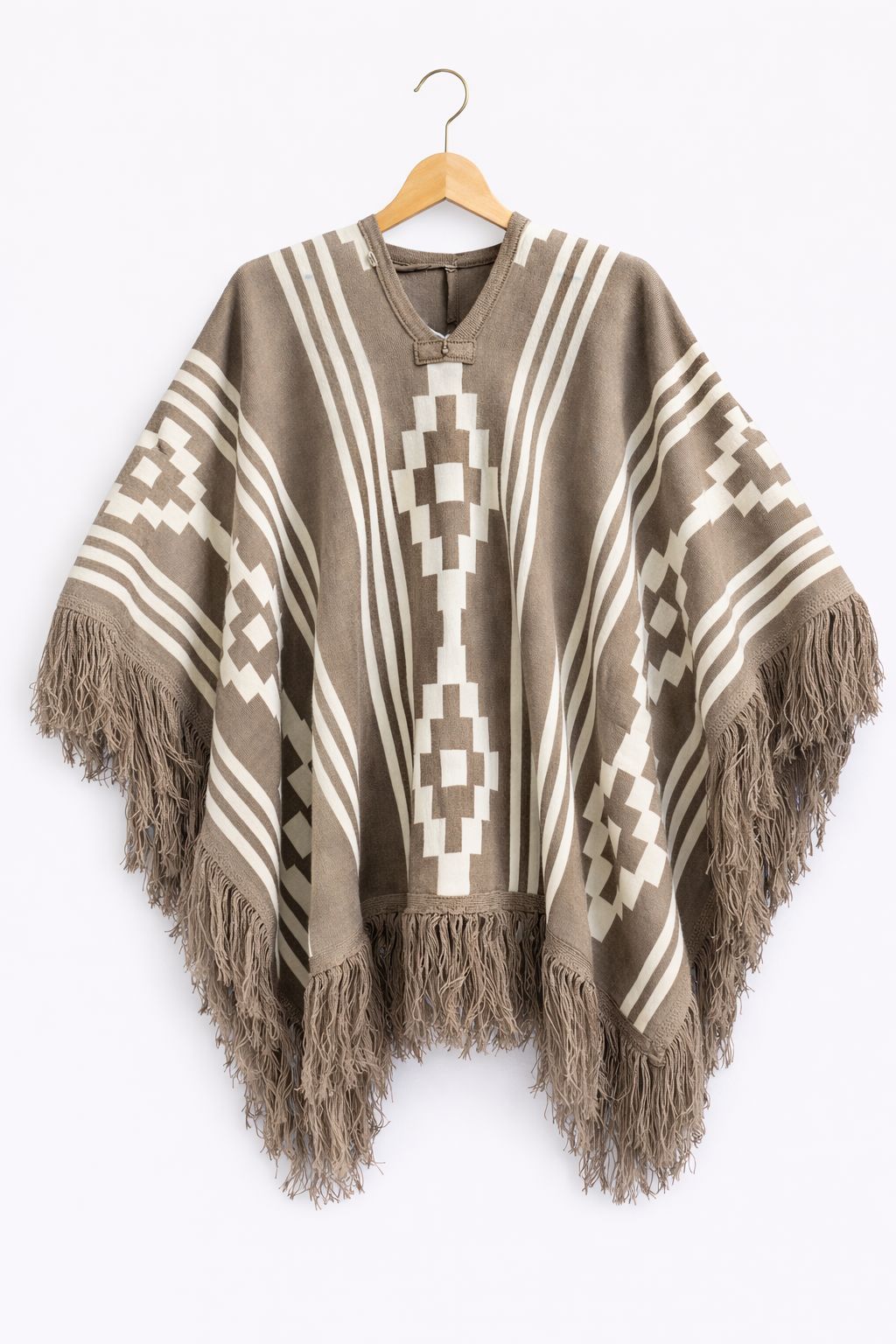 Poncho Doble Faz - 1,5mts Beige