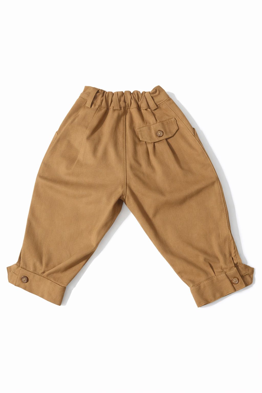 Bombacha gabardina elastizada bordada dulce de leche niño/a