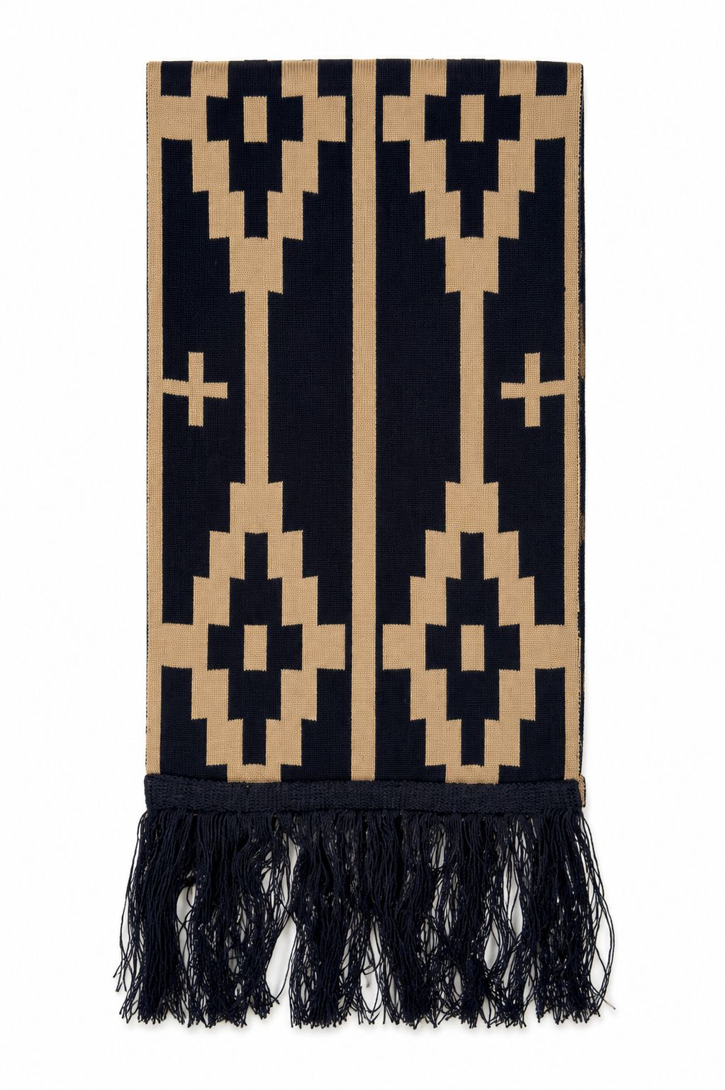 Bufanda Reversible N/B